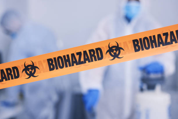 Professional Blood Cleanup technician working in Matlock, WA